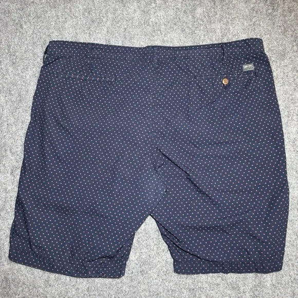 Denim & Supply Ralph Lauren Star Print Shorts‎ Mens Size 42 Navy Red Stars - Picture 5 of 10